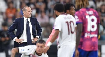 Juventus, Massimiliano Allegri parla dopo il pareggio