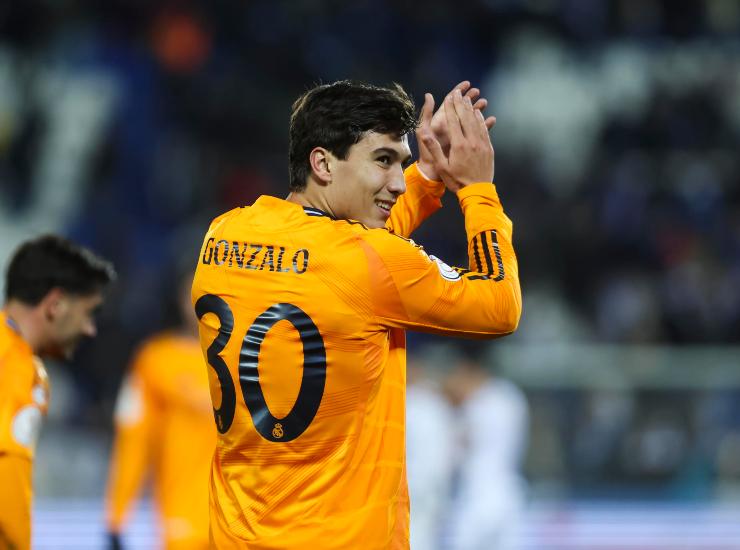 Garcia applaude dopo un gol