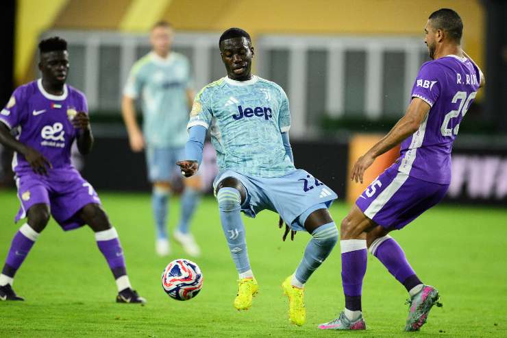 Weah in azione