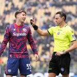 Miranda parla con l'arbitro